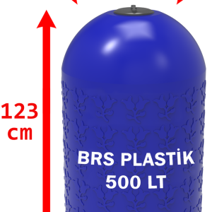 500 Litre Dikey Plastik Su Deposu